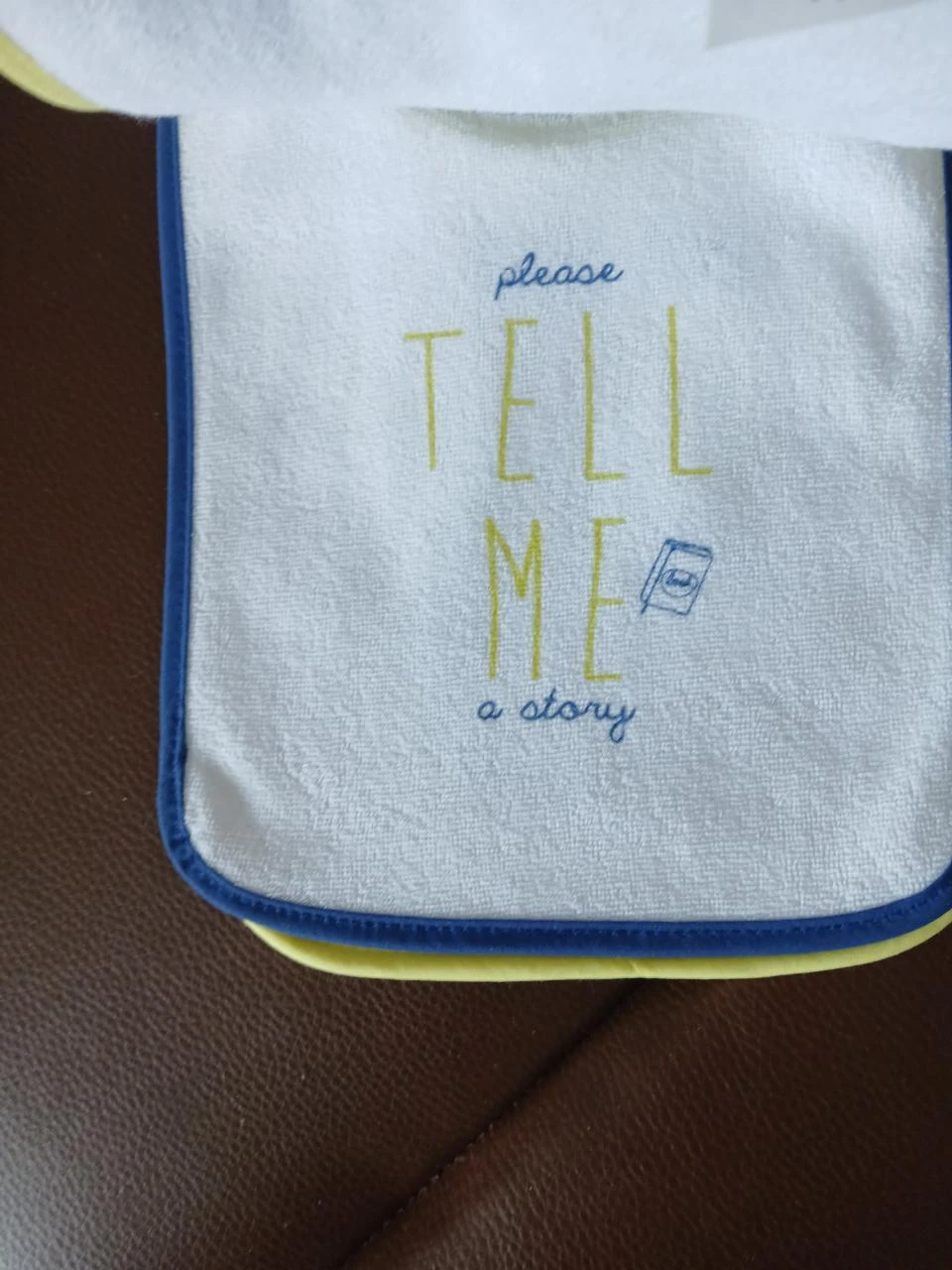 lot de sept bavoirs bebe en coton tex baby – photo 2